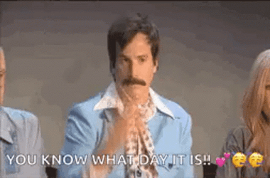Guess What Day It Is Confetti Burst GIF