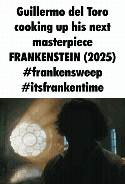 Guillermo Del Toro Cooking Up Frankenstein 2025 GIF