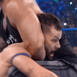 Guillotine Like Motion In WWE GIF
