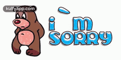 Guilty Bear I Am Sorry GIF