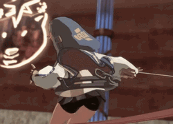 Guilty Gear Bridget Yoyo Peace GIF