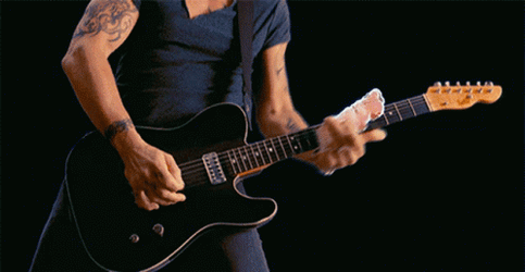 Guitar Solo Animated Smoke GIF