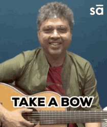 Guitarist Take A Bow GIF
