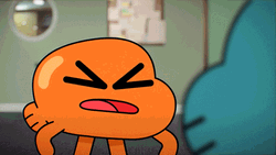 Gumball And Darwin Amazed Expressions  GIF