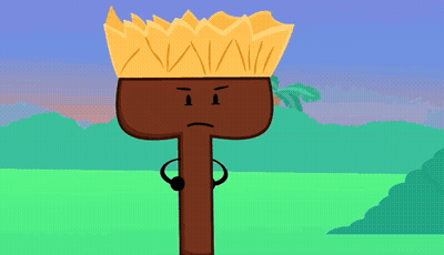 Gumball Machine And Brush With Crown GIF
