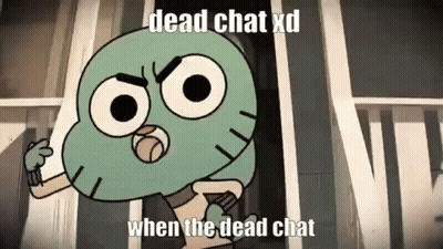 Gumball Running Away From Something GIF