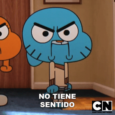 Gumball Says No Tiene Sentido GIF
