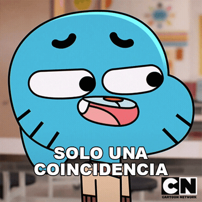 Gumball Says Solo Una Coincidencia GIF