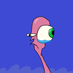 Gumby Cartoon Having Headache And Screaming GIF