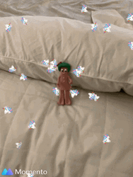 Gumby Toy Frantic Shot GIF