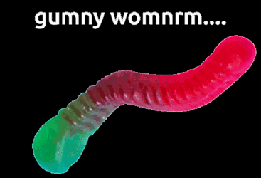 Gummy Worm GIF