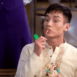 Gummy Worms Eat GIF