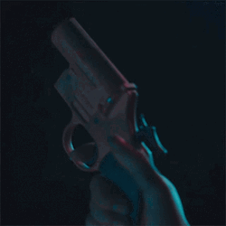 Gun Shooting Firework Lights GIF