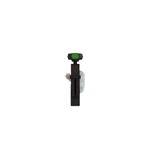 Gun With Snake Coming Out Sticker