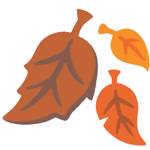 Gunaydin On Leaf With Other Leaves Sticker