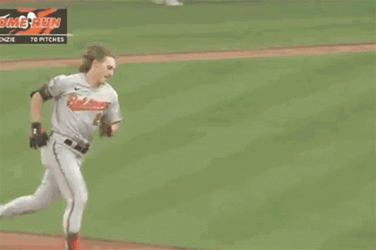 Gunnar Henderson Running In Field GIF