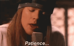 Guns N Roses Sings Patience GIF