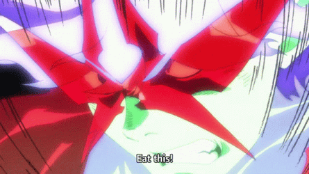 Gurren Lagann Super Tengen Toppa Finishing Move GIF