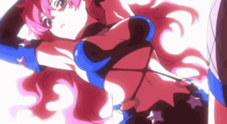 Gurren Lagann Yoko Littner Aggressive Anime GIF