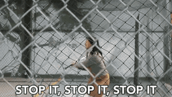 Gus Johnson The Shining Stop It GIF