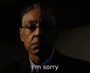 Gustavo Fring I Refuse GIF