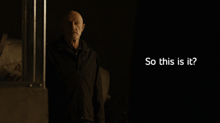 Gustavo Fring Talking To Mike Ehrmantraut GIF