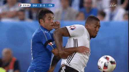 Guy Accidentally Hit Peoples Using Elbow GIF