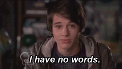 Guy Admitting No Words GIF