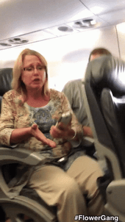 Guy Collapse During Turbulence Meme GIF