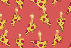 Guy Dancing On Pizza Party GIF