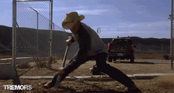 Guy Digging Passionately GIF
