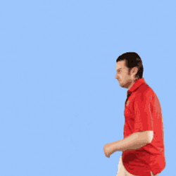 Guy Doing Karate Kick GIF