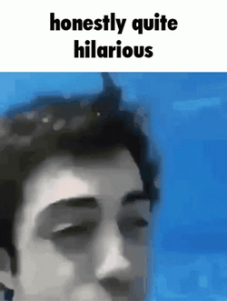 Guy Drinking Underwater Drunk Meme GIF
