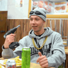 Guy Faking Gunshot Kill Myself GIF
