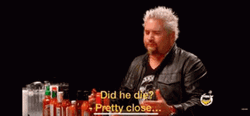 Guy Fieri And A Bald Man GIF