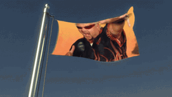 Guy Fieri In A Raising Flag GIF