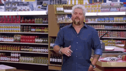 Guy Fieri In Grocery Store GIF