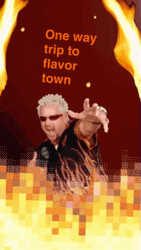 Guy Fieri One Way Trip To Flavor Town GIF