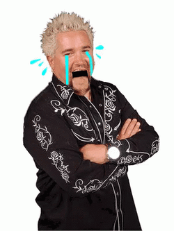 Guy Fieri Open Mouth Funny Face GIF