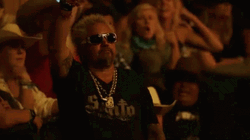 Guy Fieri Raising Cup GIF