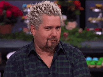 Guy Fieri Raising Eyebrows GIF