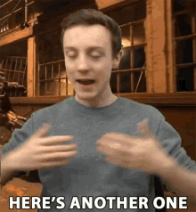 Guy Giving Here's Another One GIF
