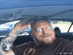Guy In Car Eyes Wide Shut GIF