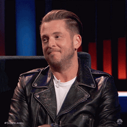 Guy In Leather Eek GIF