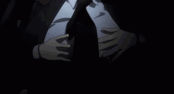 Guy In Suit Is So Full GIF