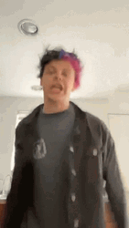 Guy Jumping Up And Down Hilariously GIF