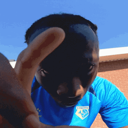 Guy Knocks Can You Hear Me Now GIF