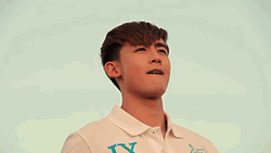 Guy Looking Ahead GIF