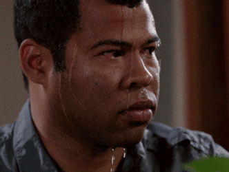 Guy Nervous Sweating Water GIF