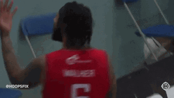 Guy Raises Lefty Hand GIF